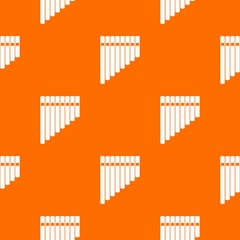 Pan flute pattern seamless