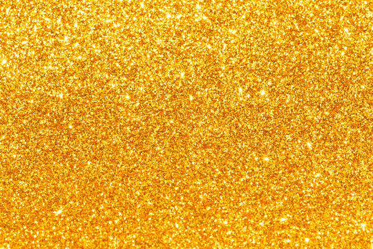 Free Photo  Close up of golden glitter textured background