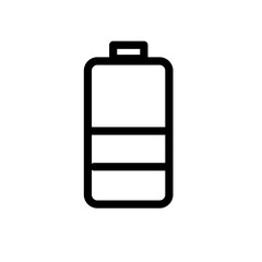 Battery vector icon