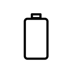 Battery vector icon