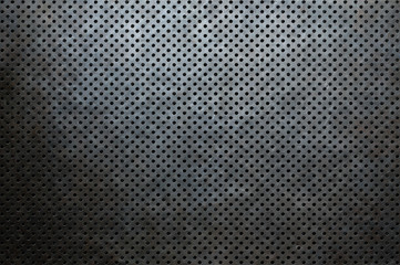 metal background dot pattern old