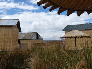 Lac Titicaca au Pérou Iles Uros