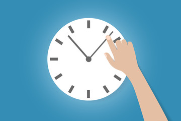 Clock time Punctual Second Minute Hour Concept