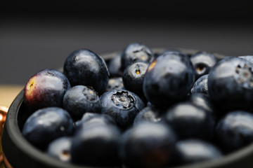 Blueberries Up Close