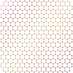 Background in the form of a graphene lattice
