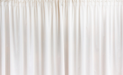 White curtain background textile pattern