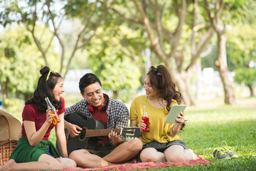 Picnic with friends