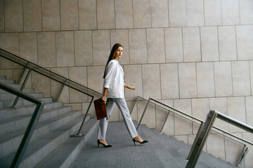 Business Women Style. Woman Going To Work © puhhha