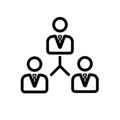 Teamwork vector icon