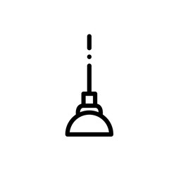 Bathroom pump vector icon