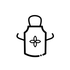 Apron vector icon