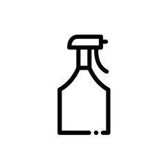 Water sprayer vector icon