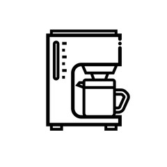 Coffeemaker vector icon