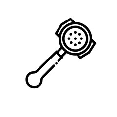 Portafilter vector icon