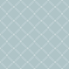 Geometric dotted blue and white pattern. Seamless abstract modern texture for wallpapers and backgrounds