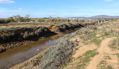 national park Ria Formosa, Algarve, Portugal