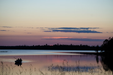 Lake Magrino in Karelia