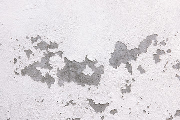 Wall damage.