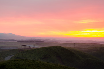 熊本・阿蘇 大観峰の日の出と雲海