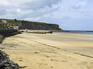Omaha Beach, Normandy, France. Omaha, was the code name for one of the five sectors of the Allied...