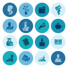 Business and Finance Icon Set