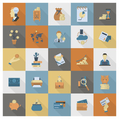 Business and Finance Icon Set