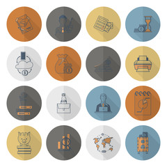 Business and Finance Icon Set