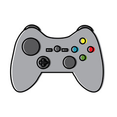 controller video game icon image vector illustration design