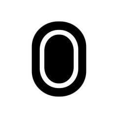 Obraz premium vector illustration gem or jewel icon image design black and white