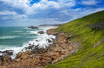 robberg nature reserve coastline