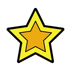 star cartoon icon image vector illustration design 