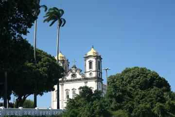 Salvador, Brazil - January, 2017: Igreja Nosso Senhor do Bonfim church, Salvador (Salvador de Bahia), Bahia, Brazil, South America