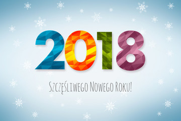 Szczęśliwego Nowego Roku 2018