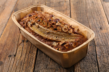 homemade banana bread