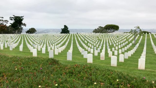 Fort Rosecrans Cemetery in San Diego, California