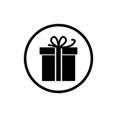 Vector icon gift box