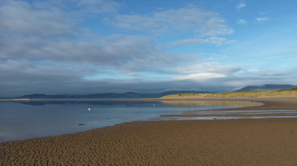 Wow, Irland, Strand Himmel Wolken