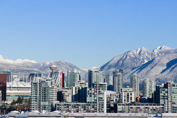 Obraz premium Zimowe Vancouver