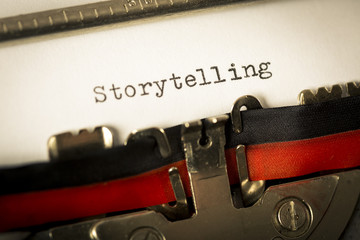 Macchina da scrivere "Storytelling"