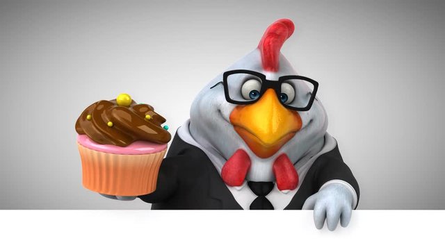 Fun chicken - 3D Animation