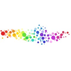 Colorful circles vector background - 185503148
