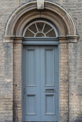 English Turquoise Door