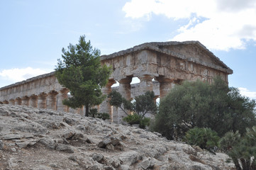 Doric temple in Segesta