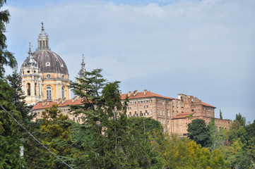 Fototapeta na wymiar Basilica di Superga in Turin