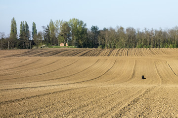 Champ labouré © MARC MEINAU