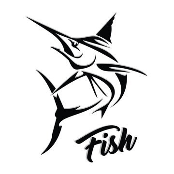 vector fish icons