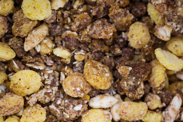 Muesli background