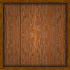 Fototapeta premium wooden frame with boards