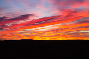 Obraz na płótnie Canvas Sunset from South Africa