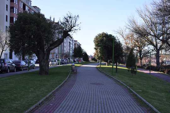 Parques y paseos al aire libre.
